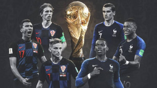 Прямая трансляция финала ЧМ-2018 по футболу Франция - Хорватия