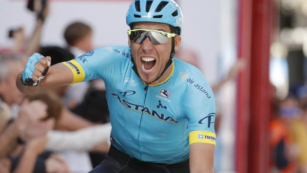 Гонщик "Астаны" выиграл 14-й этап "Тур де Франс"