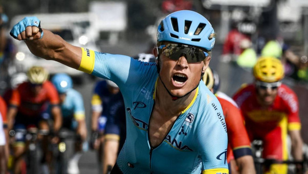 "Астана" выиграла второй подряд этап на "Тур де Франс"