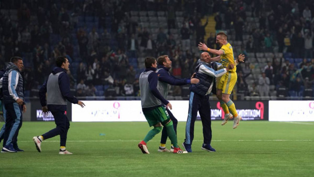 Красивый гол на 94-й минуте увеличил победную серию "Астаны" в Лиге чемпионов