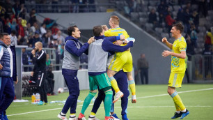 Eurosport восхитился победным голом "Астаны" в матче второго раунда Лиги чемпионов 