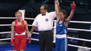 Казахстанская чемпионка Азии отправила немку в нокдаун и довела ее до слез на молодежном ЧМ