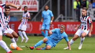 Казахстанский футболист провел первый полный матч за голландский клуб