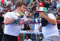 Сауль Альварес. Фото HBO Boxing