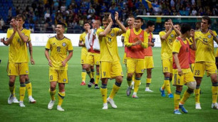 Появились фотографии мяча для Лиги наций с участием сборной Казахстана