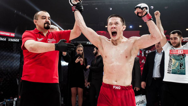 Казахстанец Жумагулов отобрал у бойца отца Нурмагомедова титул чемпиона Fight Nights 