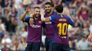 "Барселона" забила восемь мячей дебютанту испанской Примеры
