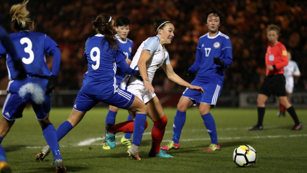 Казахстанские футболистки крупно проиграли Англии в последнем матче отбора на ЧМ-2019