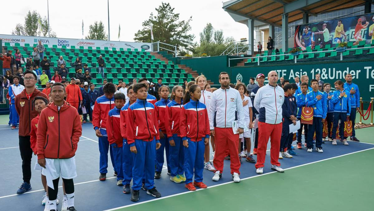 Определились победители и призеры чемпионата Азии по теннису среди детей