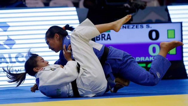 Галбадрах Отгонцэцэг принесла Казахстану первую медаль на чемпионате мира по дзюдо