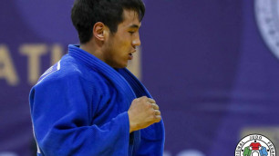 Казахстанский дзюдоист выиграл "серебро" на чемпионате мира в Баку