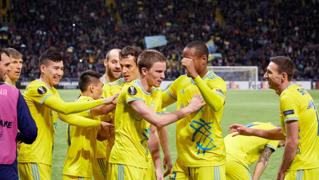 Победа "Астаны" в Лиге Европы подняла Казахстан на 26-е место в рейтинге коэффициентов УЕФА