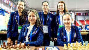 Женская сборная Казахстана заняла 11-е место на шахматной Олимпиаде