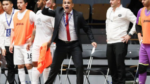 Главный тренер "Кайрата" дисквалифицирован на матч футзальной Лиги чемпионов