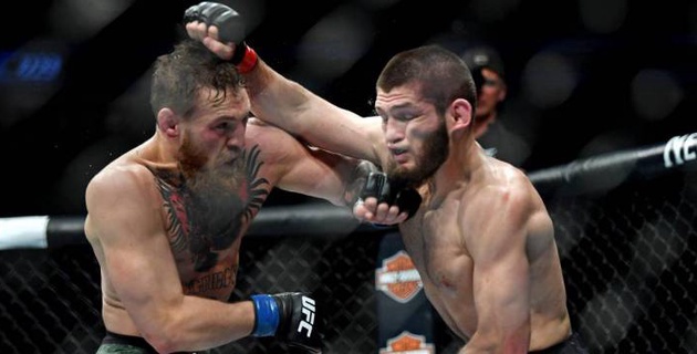 UFC c участием Хабиба Нурмагомедова и Конора МакГрегора