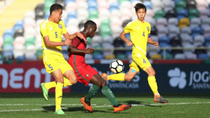 Юношеская сборная Казахстана по футболу после 0:10 от Португалии победила Уэльс
