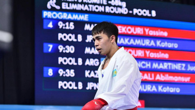 Казахстанский каратист выиграл медаль на юношеской Олимпиаде