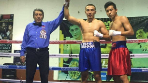 Казахстанец с восемью победами встретится с непобежденным нокаутером из Колумбии