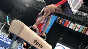 20-летний казахстанец Курбанов остался без медалей чемпионата мира по спортивной гимнастике