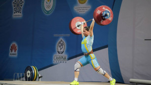 Казахстанка Садуакасова осталась без медали чемпионата мира по тяжелой атлетике