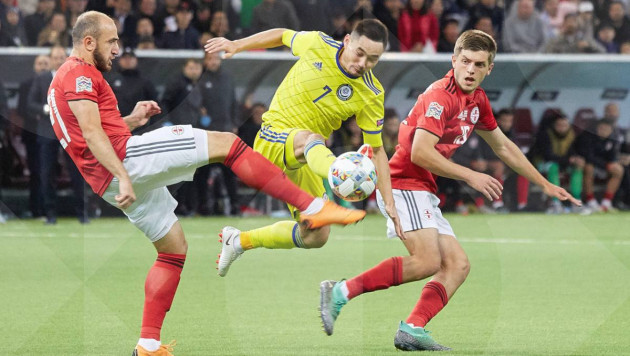 Сборная Грузии назвала состав на матч с Казахстаном в Лиге наций