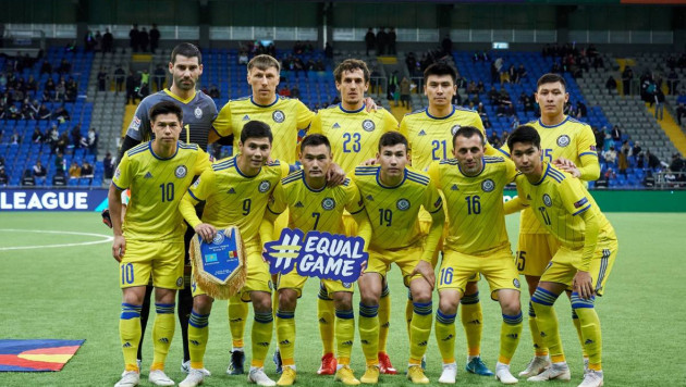 Сборная Казахстана по футболу назвала состав на матчи Лиги наций против Латвии и Грузии