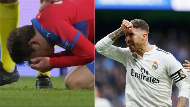 Капитан "Реала" извинился перед соперником за нанесенную травму в матче Лиги чемпионов