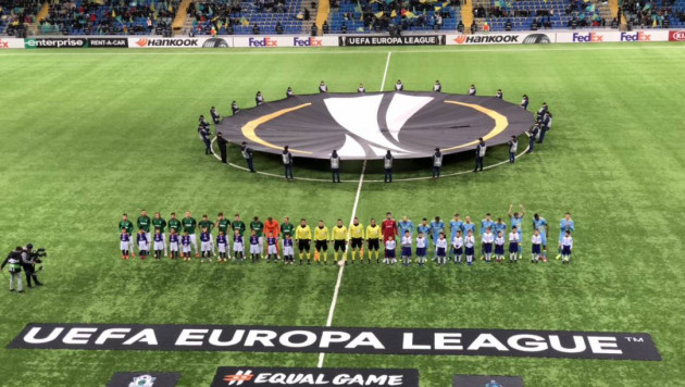 "Астана" и "Яблонец" обменялись голами в первом тайме матча группы Лиги Европы