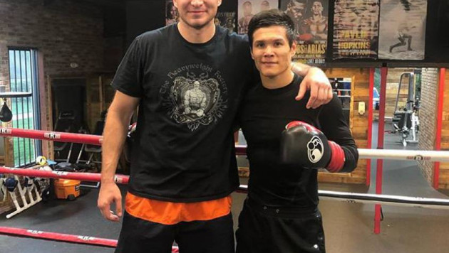 Елеусинов и Дычко встретились в тренировочном зале в США