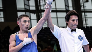 Четырехкратный чемпион Казахстана по боксу Жусупов вышел в 1/4 финала первенства страны