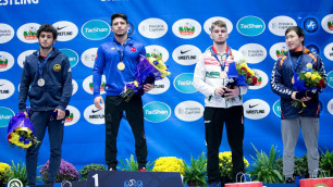 Казахстанец выиграл "бронзу" на молодежном чемпионате мира по борьбе
