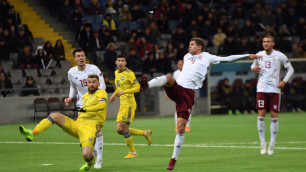 Видеообзор последнего домашнего матча сборной Казахстана в Лиге наций