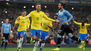 Гол Неймара с пенальти помог Бразилии победить Уругвай