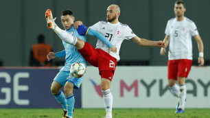 Гол 20-летнего форварда не спас сборную Казахстана от поражения в последнем матче Лиги наций