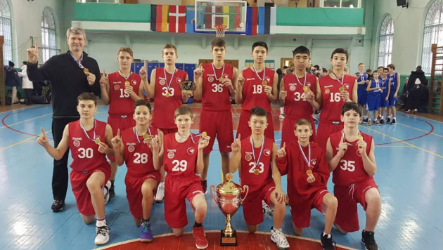 Казахстанская команда победила в первом туре Европейской юношеской баскетбольной лиги