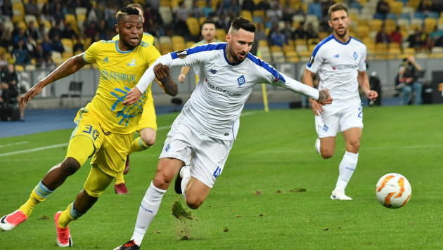 Специалист выделил преимущества "Астаны" в домашнем матче Лиги Европы с киевским "Динамо"