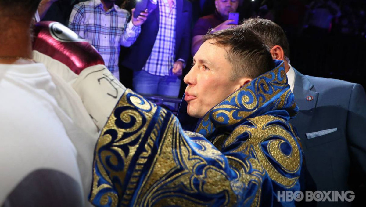 "Рад был видеть тебя, брат". Ставший чемпионом после запрета на бой с GGG мексиканец встретился с Головкиным