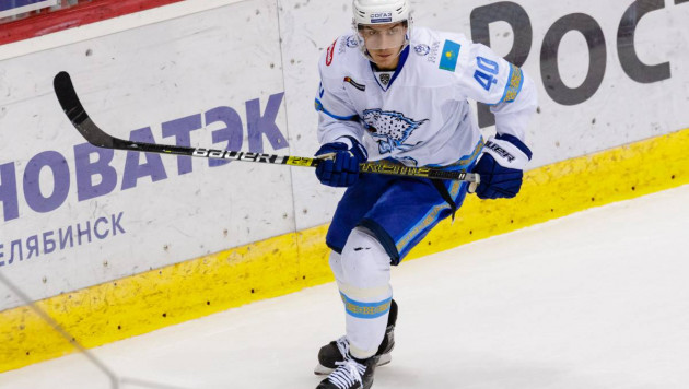 Нападающий "Барыса" с 28 очками в 26 матчах КХЛ вернулся на лед после травмы