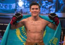 Данияр Елеусинов. Фото Matchroom Boxing