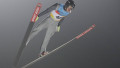 Летающий лыжник из Казахстана не справился с торможением и сделал страшное сальто через отбойник
