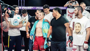 Чемпион Fight Nights из Казахстана рассказал о тренировках с бойцом UFC и своих планах