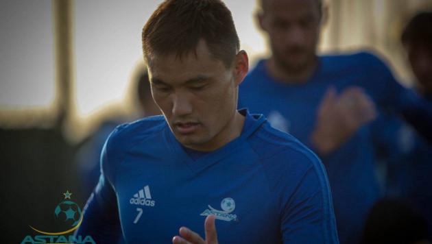 Восстановившийся от травмы полузащитник сборной Казахстана присоединился к "Астане" на сборах