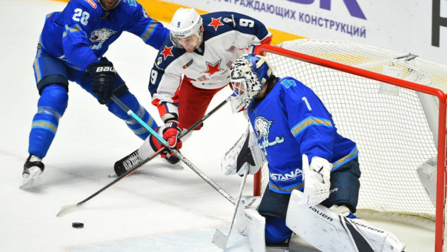 "Барыс" победил лидера КХЛ в матче с самой быстрой шайбой в сезоне и дублем Боченски