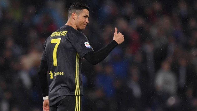 Роналду забил победный гол за "Ювентус" и вошел в историю Серии А