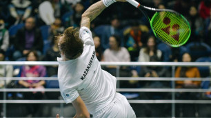 Российский теннисист дебютировал с победы за сборную Казахстана в Кубке Дэвиса
