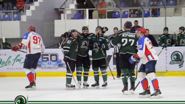 Стали известны все пары первого раунда плей-офф чемпионата Казахстана по хоккею