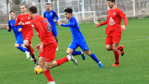 20-летний казахстанец сыграл за российский клуб в победном матче с двукратным чемпионом Азии