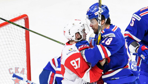 СКА во второй раз в истории КХЛ не смог забить на старте плей-офф и сенсационно проиграл "Спартаку"