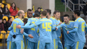 Дубль Кабананги принес "Астане" победу над "Кайратом" в матче за Суперкубок 