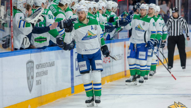 "Салават Юлаев" победил "Металлург" в овертайме и вышел вперед в серии плей-офф КХЛ